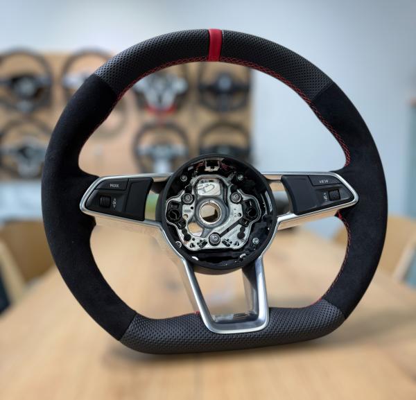 Audi TT TTS TTRS R8 Lenkrad neu beziehen